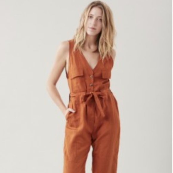 Rachel Comey Pants - Rachel Comey Rust First Mate's Jumpsuit- Like New